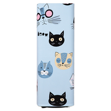 셀렉트 인테리어 공기청정기커버 블루 고양이 가로 20cm x 높이 44cm, 1개