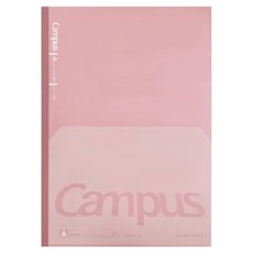 고쿠요 30행 캠퍼스 플랫노트, 핑크, 1개