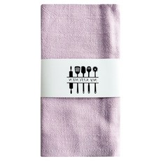 오템 린넨 코튼 키친크로스, 라이트 퍼플, 1개