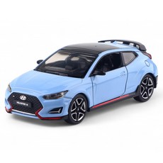 1 : 38 現代汽車 Veloster N 壓鑄模型車, 1個, 性能藍