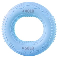 스포홀릭 도넛 듀얼 악력기, 블루(40~50LB)