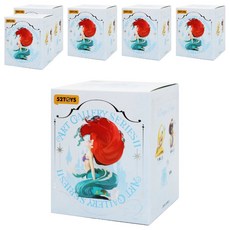 52TOYS 藝術映畫系列 2 迪士尼公主 盲盒6件組, 1套