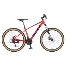 아텍스 컴포트2600D MTB 알루미늄 디스크 브레이크 14kg 방문설치, 레드, 1개, 170cm