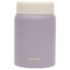 Dr.HOWS Atti 迷你嬰兒副食品保溫保冷便當罐 粥桶, 1個, 280ml, 紫色