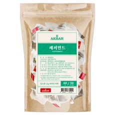 AKBAR 阿克巴 薄荷金字塔茶包, 50入, 1個