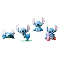 52TOYS 迪士尼 史迪奇在身邊 盲盒4件組 發條可動, 1套