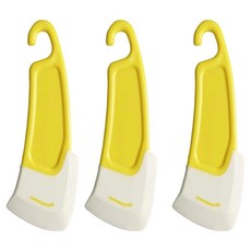 Shopping153 鍋具平底鍋神奇刮刀, 3個, 01 黃色