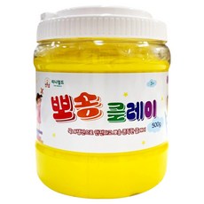 티니월드 뽀송클레이, 노랑, 500g, 1개