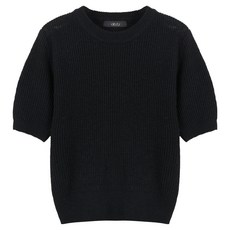 에이비에프지 여성용 울 블랜드 데일리 숏 니트 반팔 티셔츠 AFX4HW43