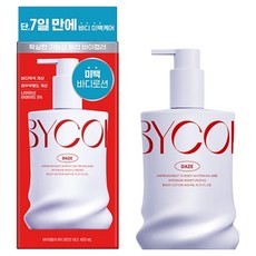 BYCOLOR D's美白身體乳, 1個, 450ml