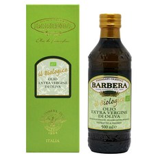 BARBERA Biologico特級初榨橄欖油, 1個, 500ml