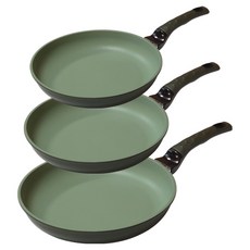 Kitchen-Art 電磁爐加大IH平底鍋3件組, 1套, 混色, 20cm + 26cm + 28cm