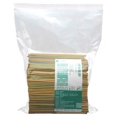 100%可分解 蒲草吸管 裸裝平口 天然植物製 無塑化劑 營業用大包裝 20cm, 1個, 500個裝