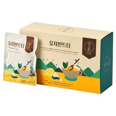 Da Jung Heon 柚子薄荷水果蜜茶包, 1個, 1.5g, 14入, 1.5g