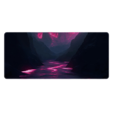 Shopping Doctor 時尚超大型電競辦公用鍵盤滑鼠長墊 900 x 400 x 2 mm, 河景, 1個