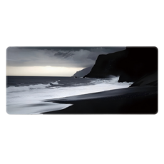 Shopping Doctor 時尚超大型電競辦公用鍵盤滑鼠長墊 900 x 400 x 2 mm, 單色海灘, 1個