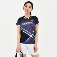SPECTRUM 女款羽球比賽T恤 ST-2530