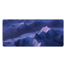 Shopping Doctor 時尚超大電競辦公用鍵盤滑鼠長墊 800 x 300 x 4 mm, 1個, 山峰