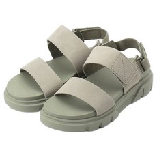 Timberland GREYFIELD 後帶式皮革涼鞋 A61MGEO3, 25.5cm, 淺灰褐綠