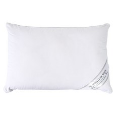 蓬鬆羊毛枕芯, 1個, 白色