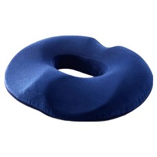 HONDONI 日系4D美臀竹炭記憶棉座墊 清新款, 藏青色