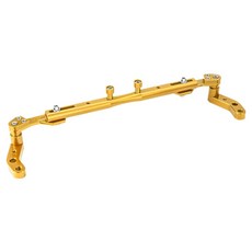 Ez2mk 多功能摩托車手把橫桿 MS-1370, 1個, 黃色