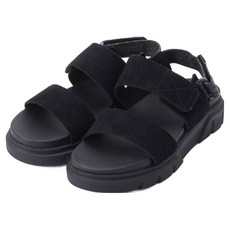 Timberland GREYFIELD 後帶式皮革涼鞋 A61N4EK4, 黑色, 22.5cm