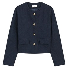 LIST 女款混紡羊毛短版夾克 TWWJKO70030