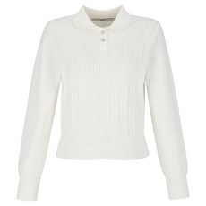 SOUP 女款麻花翻領針織衫 SAALK39