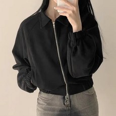 닷이프 여성용 어텀 프렌치 스웨이드 자켓