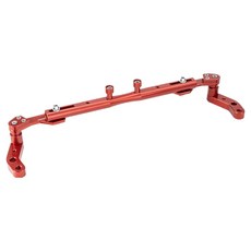 Ez2mk 多功能摩托車手把橫桿 MS-1370, 1個, 紅色