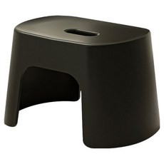 THE ZAKKA 基本款排水浴室椅, 黑色