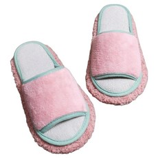 Otem 清潔拖鞋 地板清潔拖鞋 M, 1個, 粉紅色