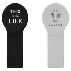 Black Join 浴室馬桶衛生蓋把手 2入, 隨機出貨