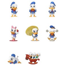 52TOYS 迪士尼 唐老鴨俱樂部 盲盒8件組, 1套