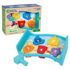 Learning Resources 海邊槌子遊戲組 LER3612, 1套, 混合顏色