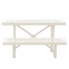 올유리빙 화분 받침대, 화이트, 2단