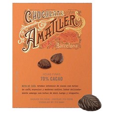 CHOCOLATE AMATLLER 70%可可黑巧克力補充包, 60g, 1個