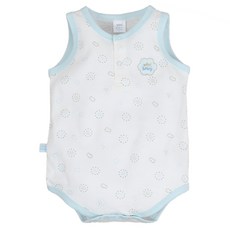 vivibaby 貝殼花短袖包屁衣