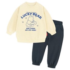 밀크마일 디즈니 베이비 곰돌이 푸 허니 상하복 세트