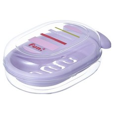 더자카 라일락무드 비누케이스 FREE, 퍼플, 1개