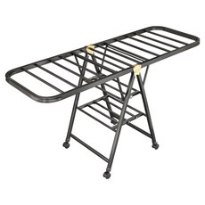 SASOLAB 超大型超強力耐用移動式曬衣架, 黑色