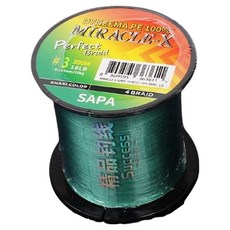 SAPA Perfect Braid 3號 X4 散裝編織線, 卡其色, 1個