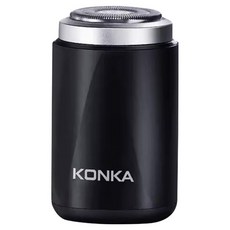 konka 菱形磨砂電動刮鬍刀, KTXD-1308-T, 黑色