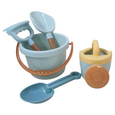 Jumon 兒童沙灘玩具 扮家家酒 沙灘玩具組, 1套, 藍色