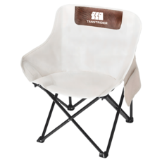 TANSTRIDER 探險者 鋼管月亮椅單人靠背QQ椅 TXZ-CAB3029, 1個, 白色