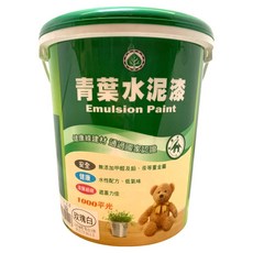 青葉油漆 1000平光水泥漆, 玫瑰白, 3.785L, 1個