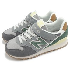 New Balance 兒童款 996 HOOK AND LOOP W楦運動鞋 YV996RB3