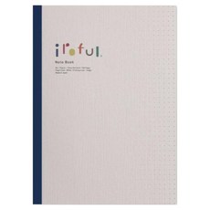 이로풀 소프트커버 A5 Dot Grid 160 Pages 노트, 화이트, 1개