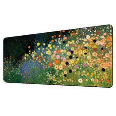 Shopping Doctor 遊戲用 辦公用 家用 大型滑鼠墊 300 x 600 x 3 mm, 1個, 田野裡的雛菊191